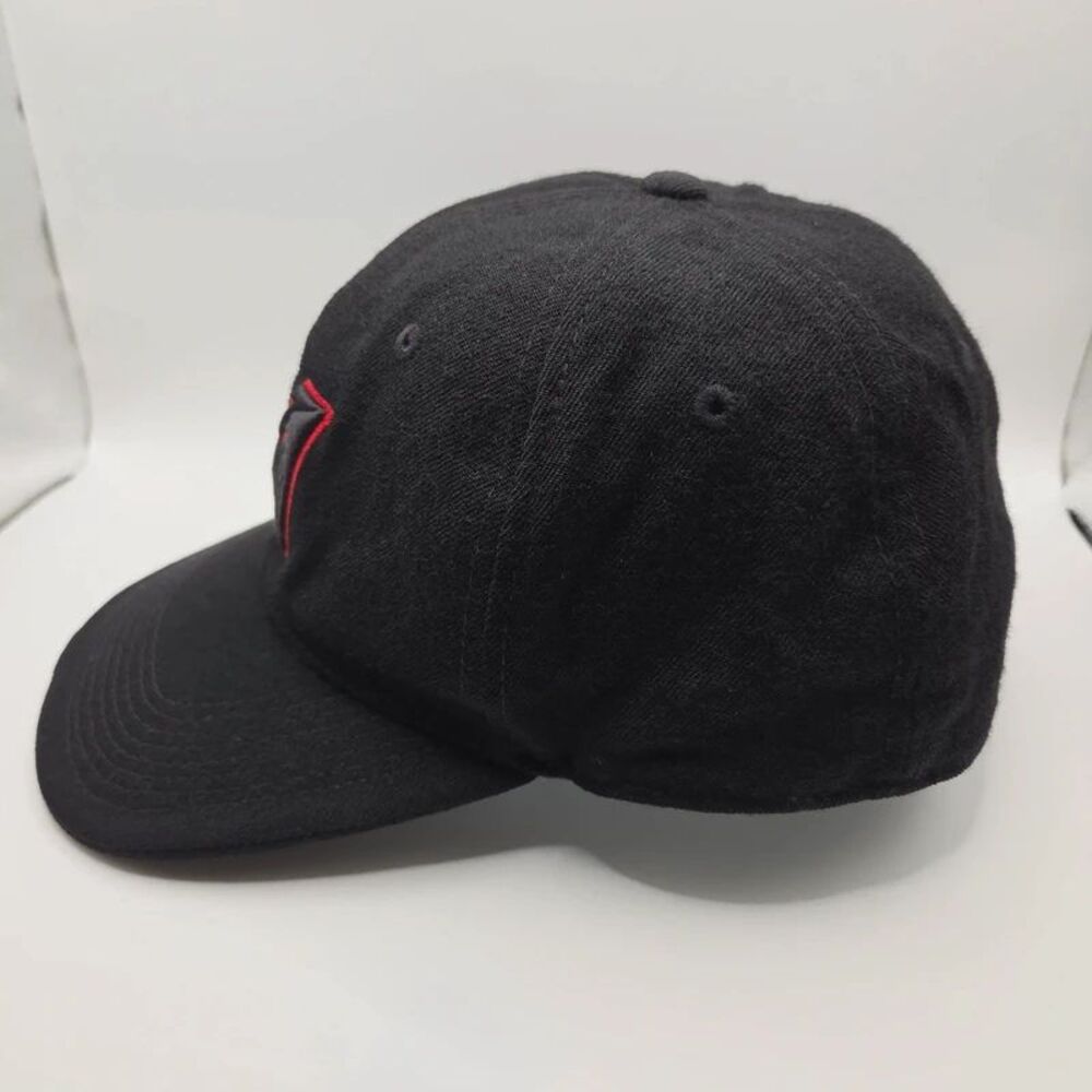 Vintage 90s Nike Team Atlanta Falcons Super Bowl xxxiii Fitted Hat 7 3/4 Sample - Picture 4 of 12